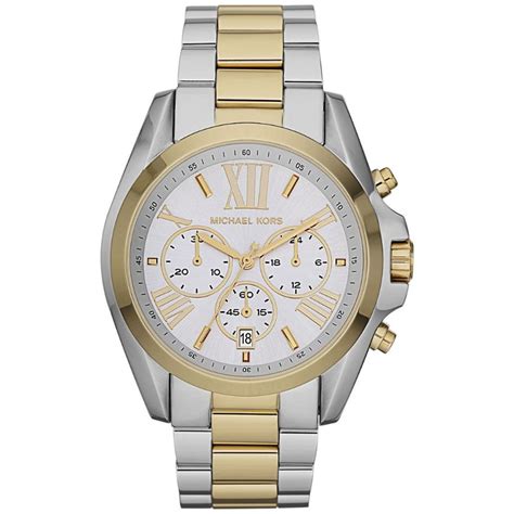 michael kors bradshaw ladies watch silver gold|Michael Kors Watch bradshaw smartwatch.